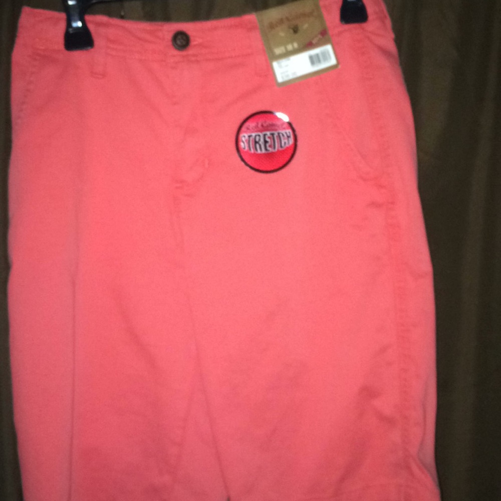 Brand new pink , red camel boy shorts .